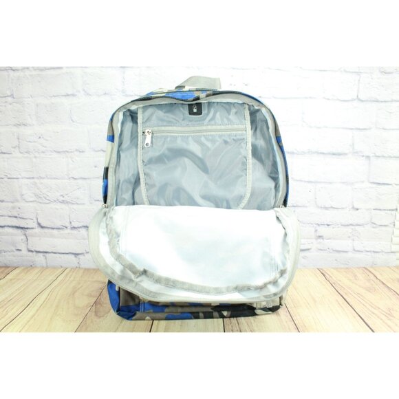 LL Bean Big Kids Deluxe Book Pack 37L School Backpack Camo Print main image 11